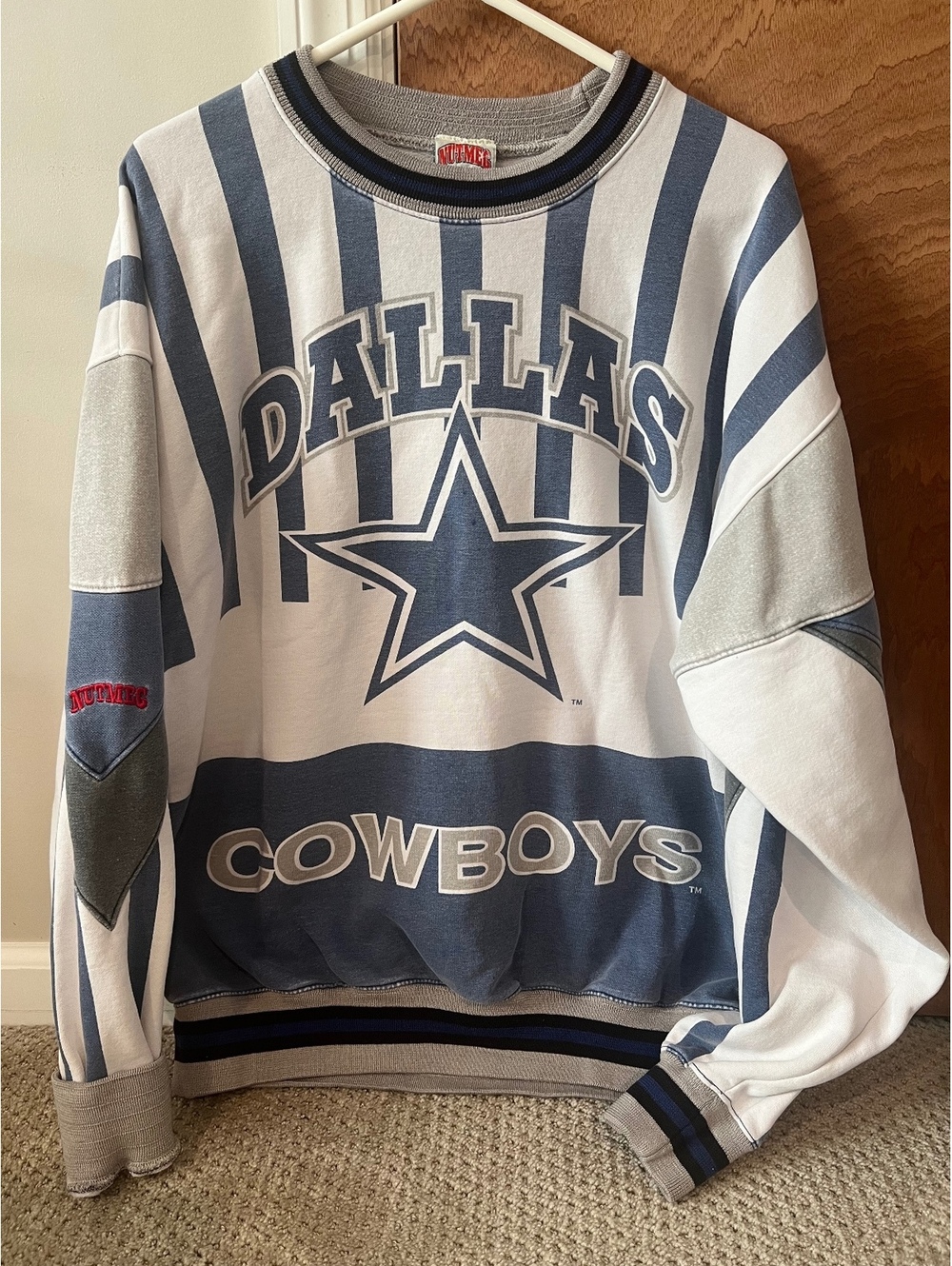 Vintage Nutmeg Dallas Cowboys Crewneck